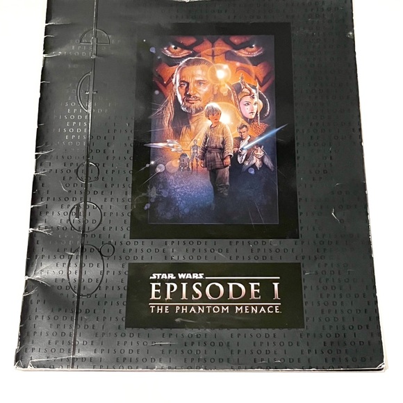 Vintage 1999 Star Wars Episode 1 Phantom Menace Lucasfilm Movie Collector Book - Picture 12 of 16